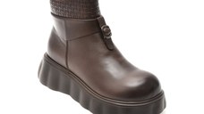 Ghete GRYXX maro, 9289, din piele naturala