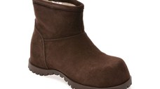 Ghete GRYXX maro, 9933, din piele intoarsa