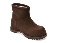 Ghete GRYXX maro, 9933, din piele intoarsa - 1