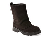 Ghete GRYXX maro, D729, din piele intoarsa - 1