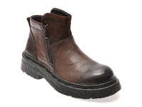 Ghete GRYXX maro, G7112, din piele naturala - 1