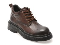 Ghete GRYXX maro, K7101, din piele naturala - 1