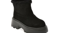 Ghete GRYXX negre, 1511, din piele intoarsa