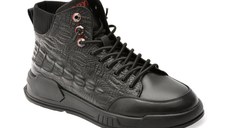 Ghete GRYXX negre, 1910151, din piele naturala