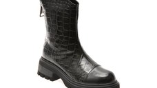 Ghete GRYXX negre, 2157, din piele croco