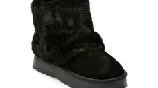 Ghete GRYXX negre, 239093, din piele intoarsa