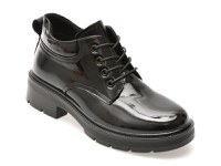 Ghete GRYXX negre, 240435, din piele naturala lacuita - 1