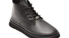 Ghete GRYXX negre, 251KS08, din piele naturala