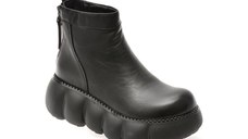 Ghete GRYXX negre, 2655, din piele naturala