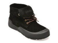 Ghete GRYXX negre, 26601, din piele intoarsa - 1
