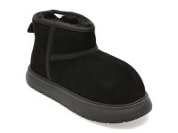 Ghete GRYXX negre, 3010, din piele intoarsa - 1