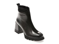 Ghete GRYXX negre, 3531631, din piele naturala lacuita - 1