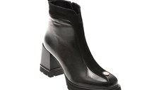 Ghete GRYXX negre, 3531631, din piele naturala lacuita