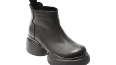 Ghete GRYXX negre, 35563, din piele naturala