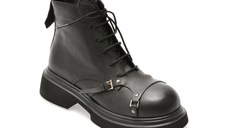 Ghete GRYXX negre, 3642600, din piele naturala
