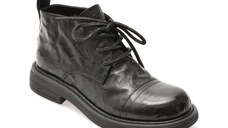 Ghete GRYXX negre, 37763, din piele naturala
