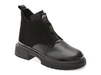 Ghete GRYXX negre, 386465, din piele naturala - 1