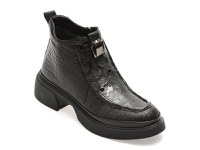 Ghete GRYXX negre, 38705, din piele naturala - 1