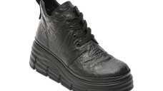 Ghete GRYXX negre, 387625, din piele naturala