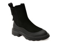 Ghete GRYXX negre, 48136, din piele intoarsa - 1