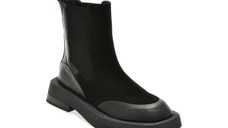 Ghete GRYXX negre, 481711, din piele intoarsa