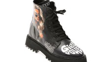 Ghete GRYXX negre, 5962331, din piele naturala