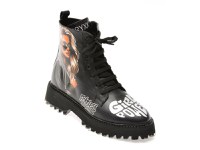 Ghete GRYXX negre, 5962331, din piele naturala - 1