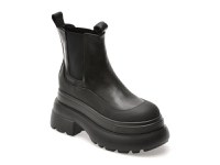 Ghete GRYXX negre, 598, din piele naturala - 1