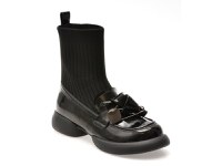 Ghete GRYXX negre, 5W306T, din piele naturala lacuita - 1