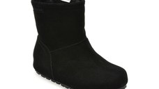 Ghete GRYXX negre, 8368, din piele intoarsa