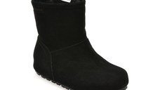 Ghete GRYXX negre, 8368, din piele intoarsa