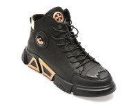 Ghete GRYXX negre, 85109, din piele naturala - 1