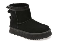 Ghete GRYXX negre, 8767, din piele intoarsa - 1