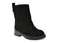 Ghete GRYXX negre, D729, din piele intoarsa - 1