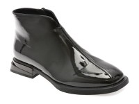 Ghete GRYXX negre, DX1268, din piele naturala lacuita - 1