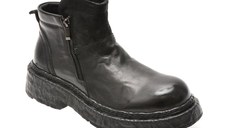 Ghete GRYXX negre, G7112, din piele naturala