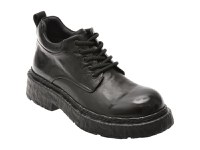 Ghete GRYXX negre, K7101, din piele naturala - 1