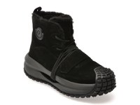 Ghete GRYXX negre, LN12, din piele intoarsa - 1