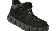 Ghete GRYXX negre, LN18, din piele naturala