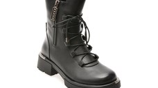 Ghete GRYXX negre, M405B, din piele naturala