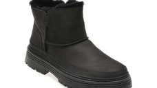 Ghete GRYXX negre, M521, din piele naturala
