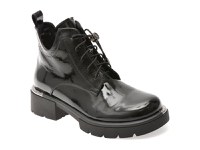 Ghete GRYXX negre, M90B, din piele naturala lacuita - 1