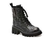 Ghete GRYXX negre, RT4546, din piele naturala - 1