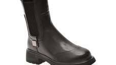 Ghete GRYXX negre, S132, din piele naturala