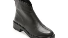 Ghete GRYXX negre, X2117, din piele naturala