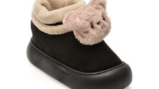 Ghete GRYXX negre, YR2502, din material textil