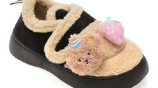 Ghete GRYXX negri, YR2515, din material textil