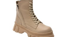 Ghete GRYXX nude, 091T113, din piele naturala