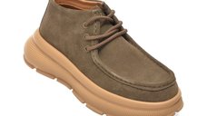 Ghete Kaki GRYXX 1327 din Piele Intoarsa