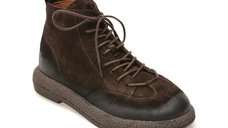 Ghete maro GRYXX, model 3646084, din piele nabuc